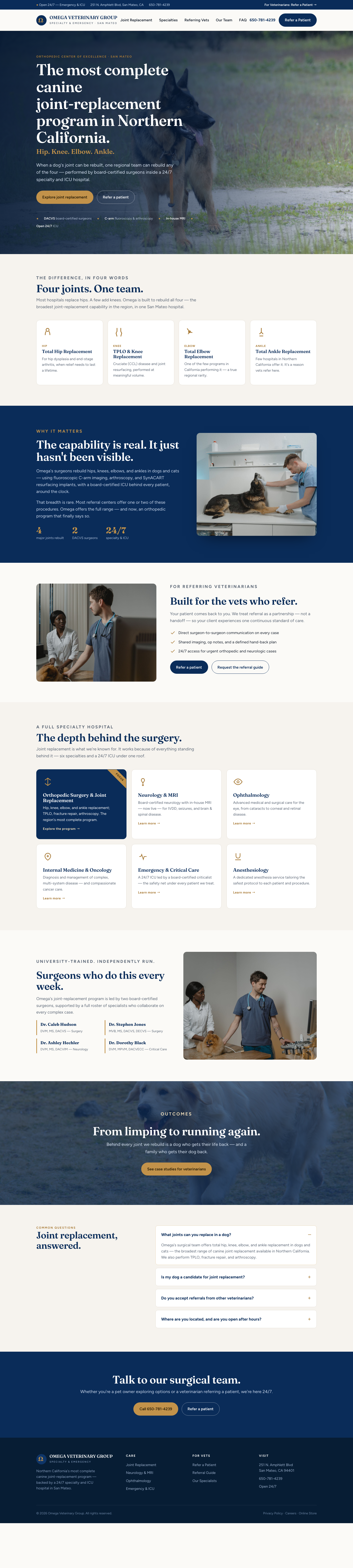 Direction A — The Specialist Institute